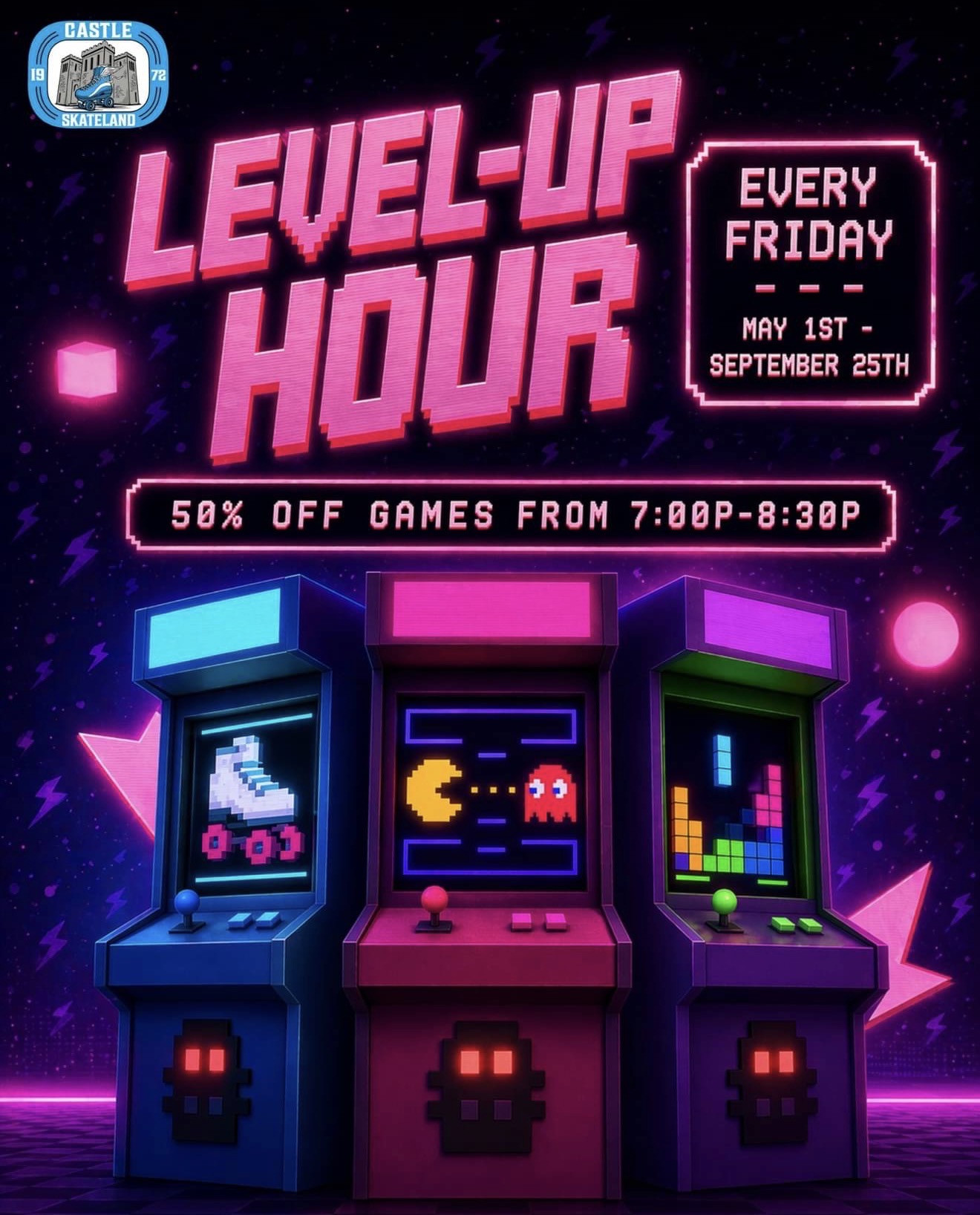 Level-Up Hour flyer